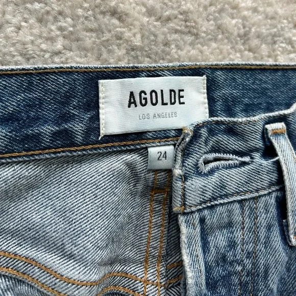 90s Pinch Waist Agolde Jeans - Picture 2 of 5